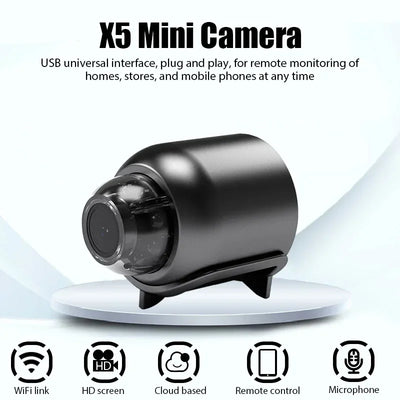 1080P WiFi Mini Security Camera