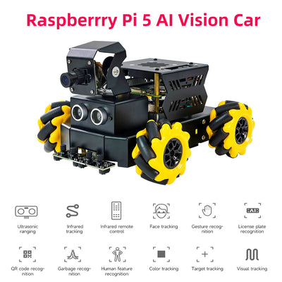 Raspbot V2 AI Mecanum Car Kit