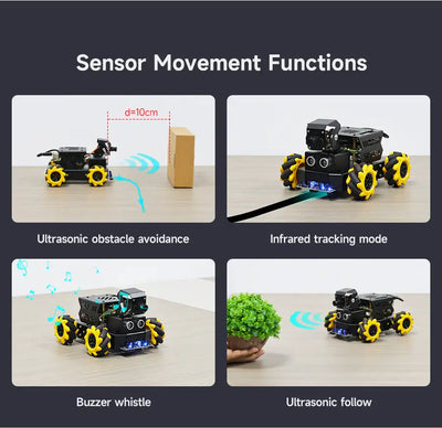 Raspbot V2 AI Mecanum Car Kit