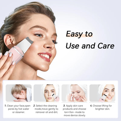 ANLAN Ultrasonic Skin Scrubber & Pore Cleaner