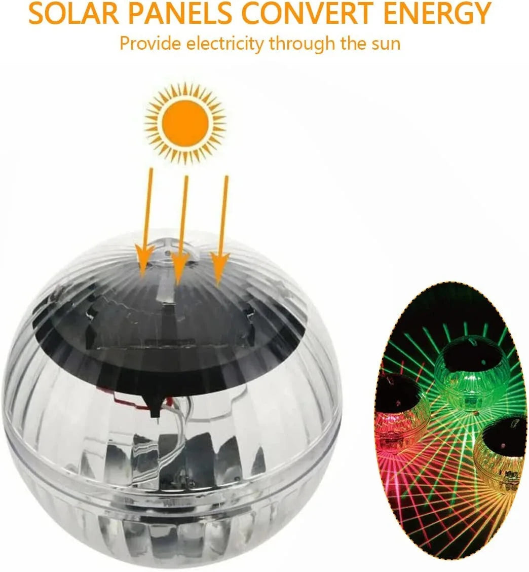 Solar LED Floating Pool Light