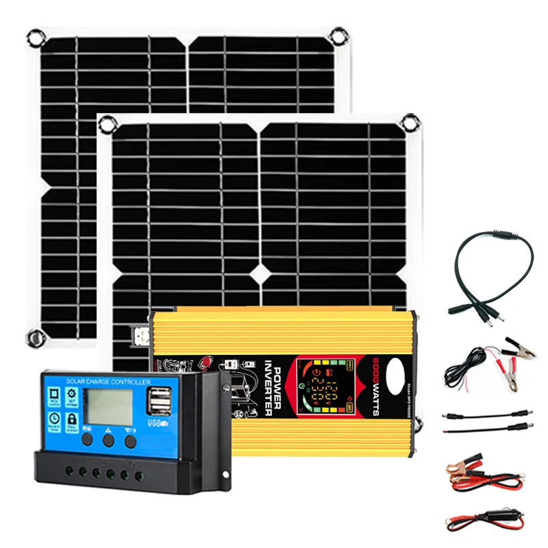 6000W Solar Power Kit