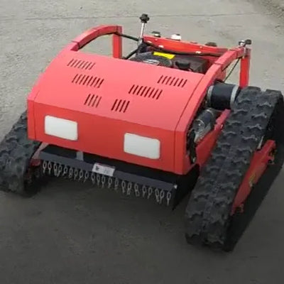 Garden Remote Control Robot Lawn Mower with Snow Plow