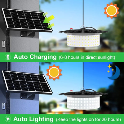 Portable Solar Pendant Light