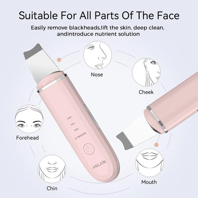 ANLAN Ultrasonic Skin Scrubber & Pore Cleaner