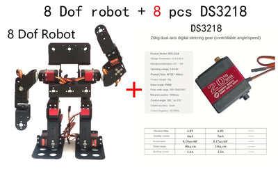 DanceBot 8/17/19 DOF Humanoid Robot Kit