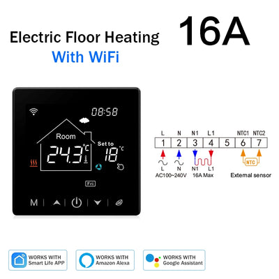 Tuya Smart WiFi Room Thermostat