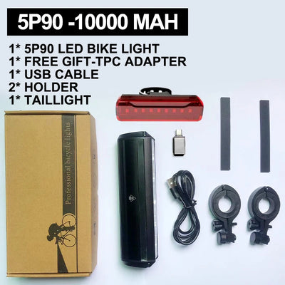 Fivemi 5LED Rechargeable Bike Light