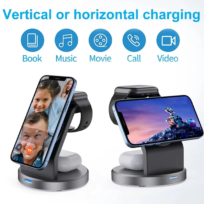 3-in-1 Wireless Charging Dock