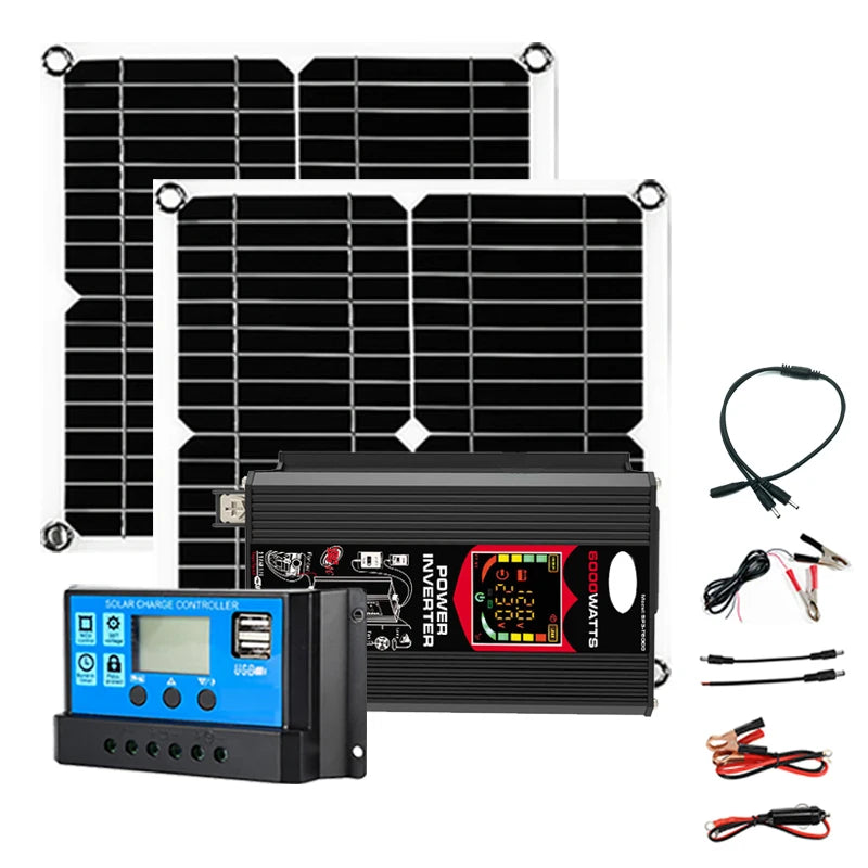 6000W Solar Power Kit