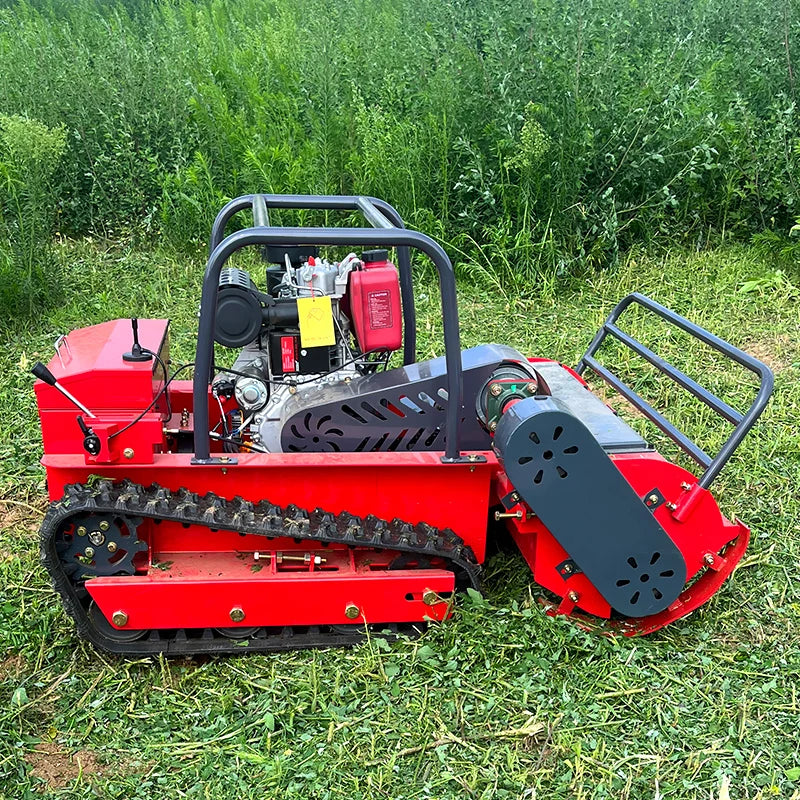 Hybrid Diesel-Electric RC Lawn Mower