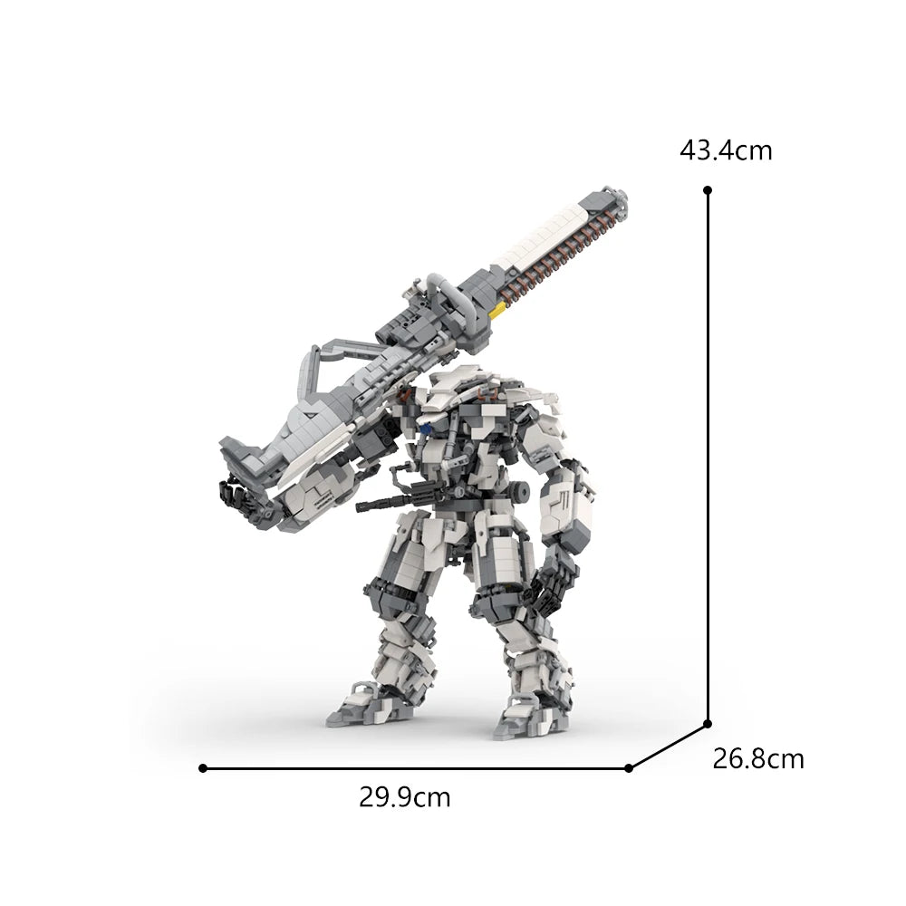 MOC MK17 Mecha Humanoid Robot Model