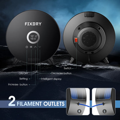 FIXDRY NT2 Touch Screen Dryer